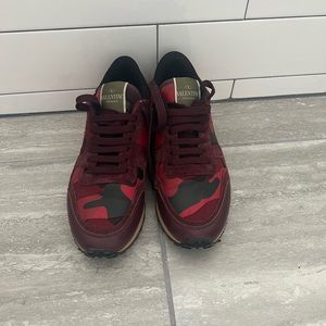 Valentino Rockrunner Camo Sneaker